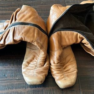 Super comfy knee high boots.